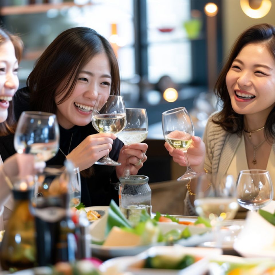 土日祝12:00~17:00昼飲み始めました!女子会やお昼の宴会に是非ご利用ください!。札幌駅、すすきの駅近くで人気の個室完備のイタリアン。デート、記念日、女子会にお薦め♪ カジュアルな雰囲気だから、居酒屋的な使い方、昼飲みもOKです